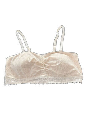 Torrid Strapless / Convertible Bralette 2X. Cream/ off white color.